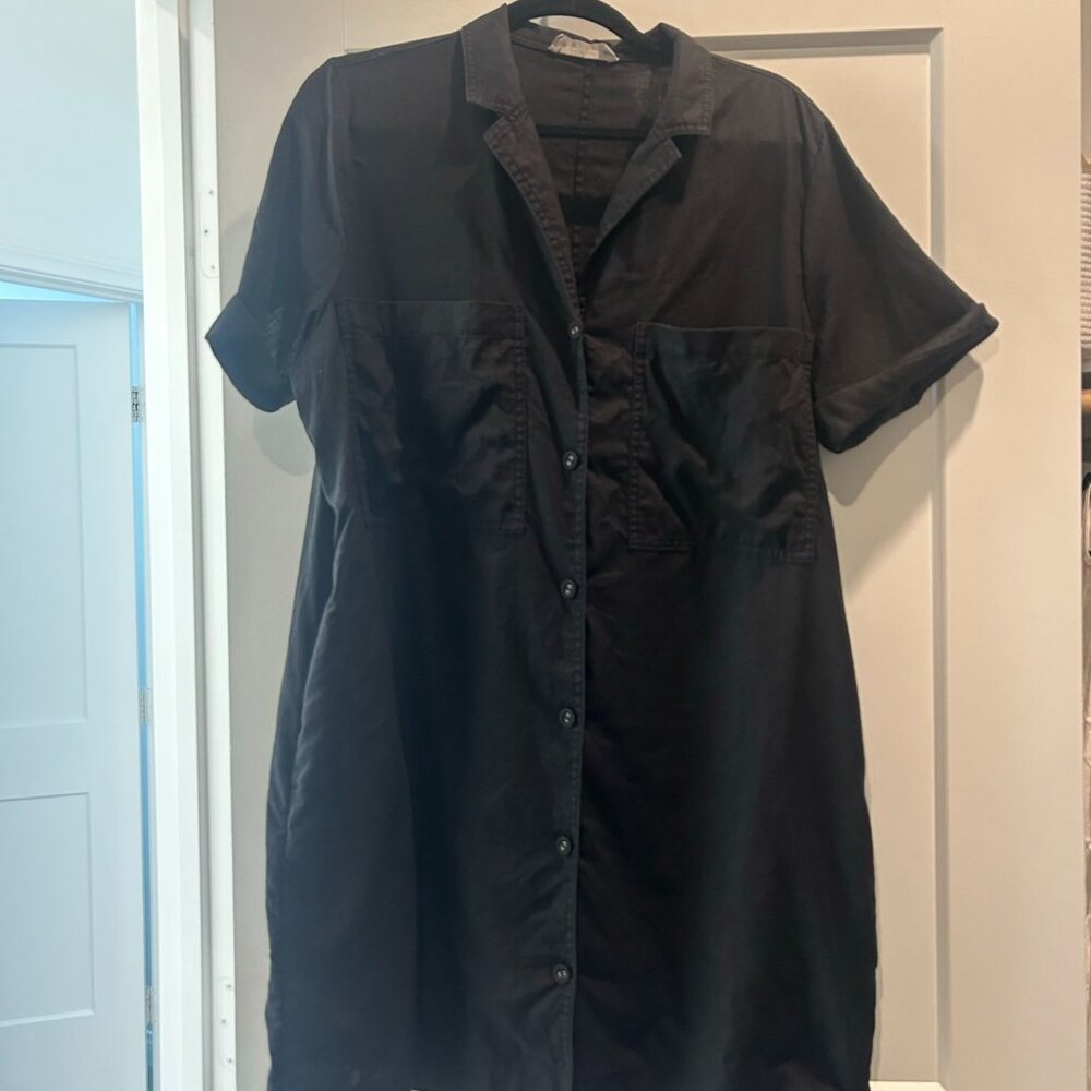Everlane Linen Shirt Dress